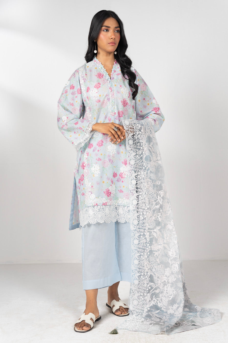 RTW | SHIRT, TROUSER & DUPATTA