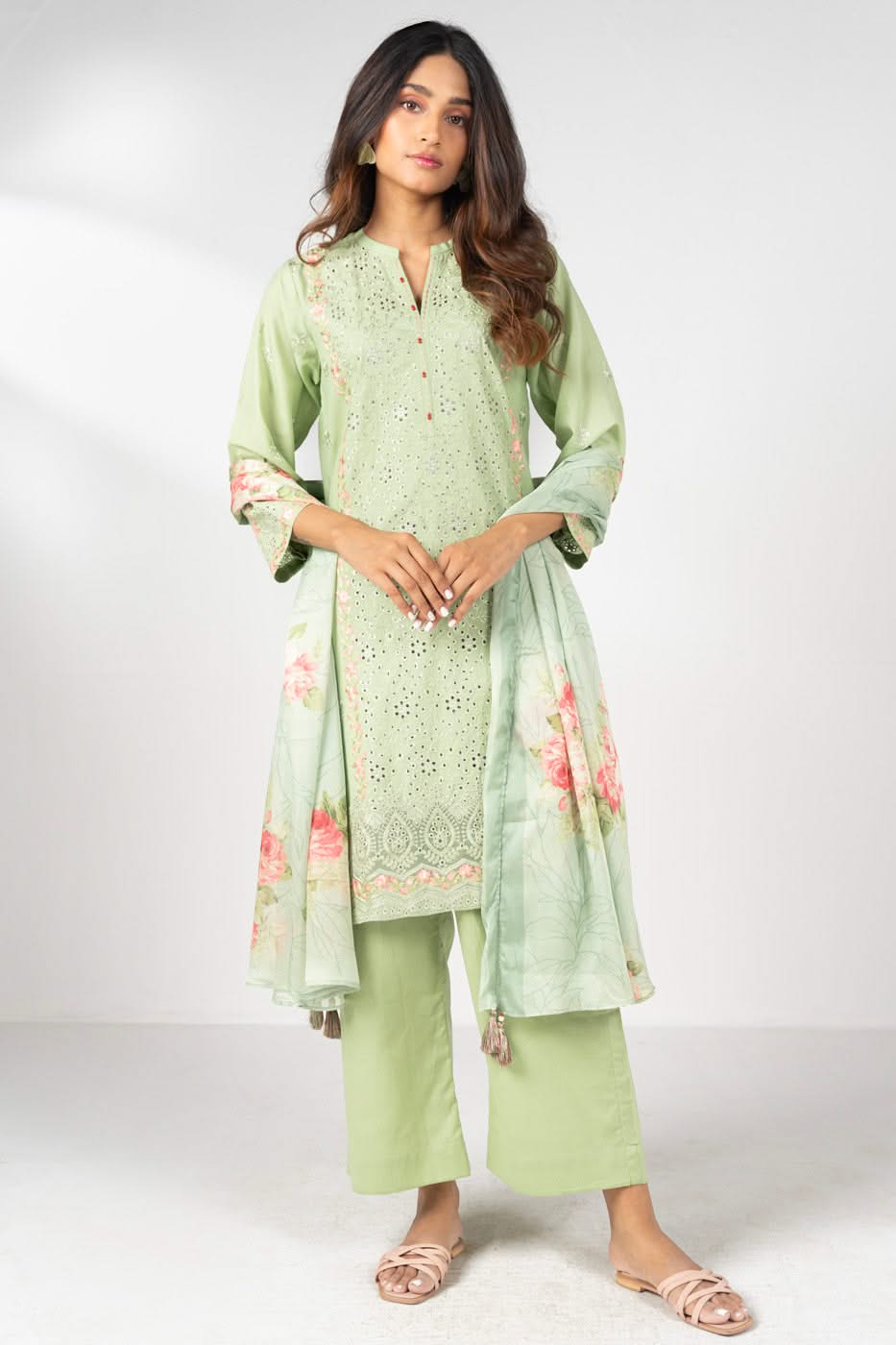 RTW | SHIRT, TROUSER & DUPATTA