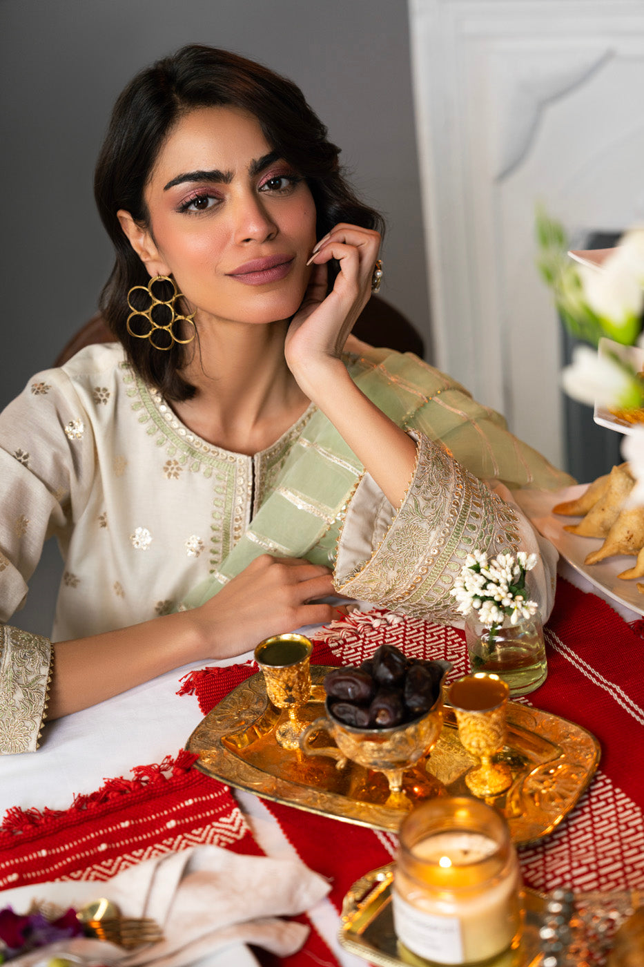 RTW | SHIRT & DUPATTA
