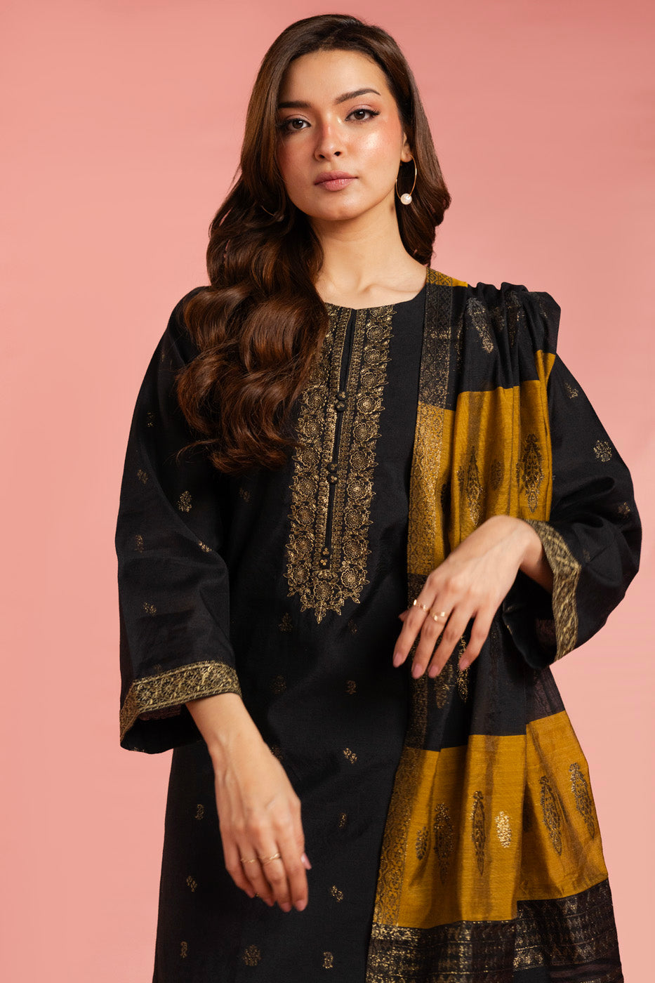 RTW | SHIRT & DUPATTA