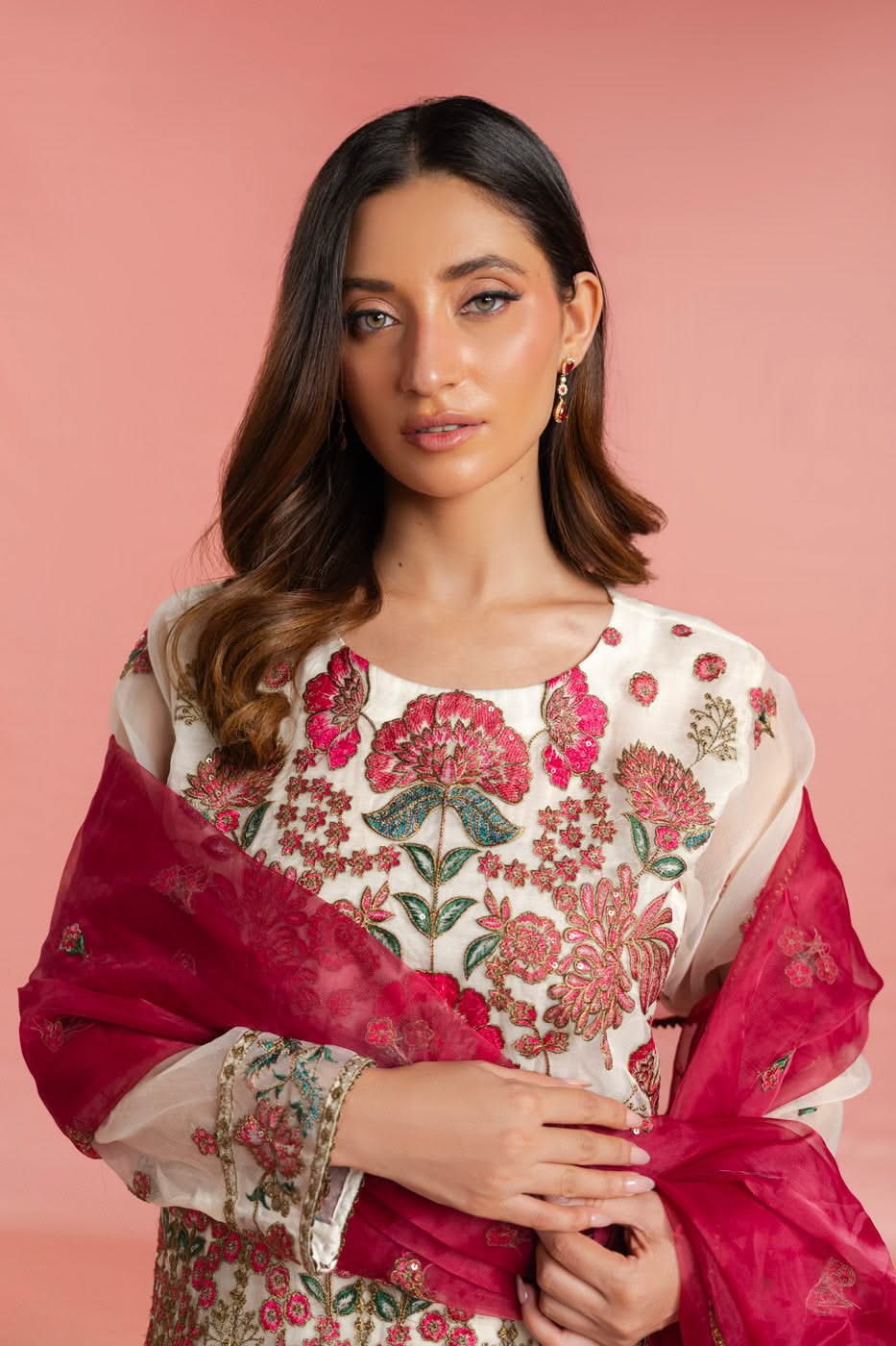 RTW | SHIRT, TROUSER & DUPATTA