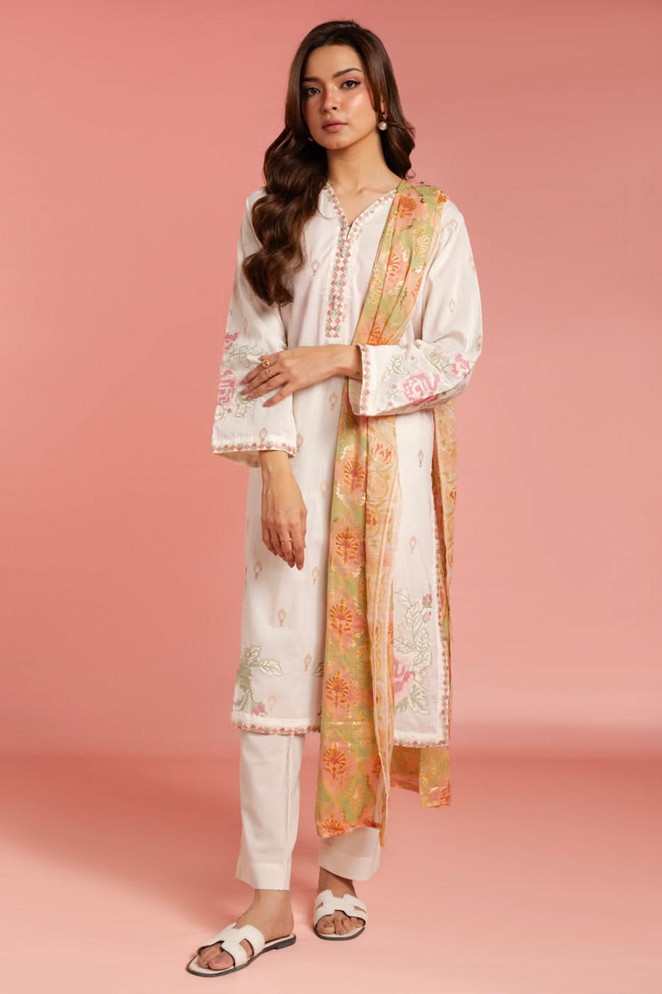 RTW | SHIRT, TROUSER & DUPATTA