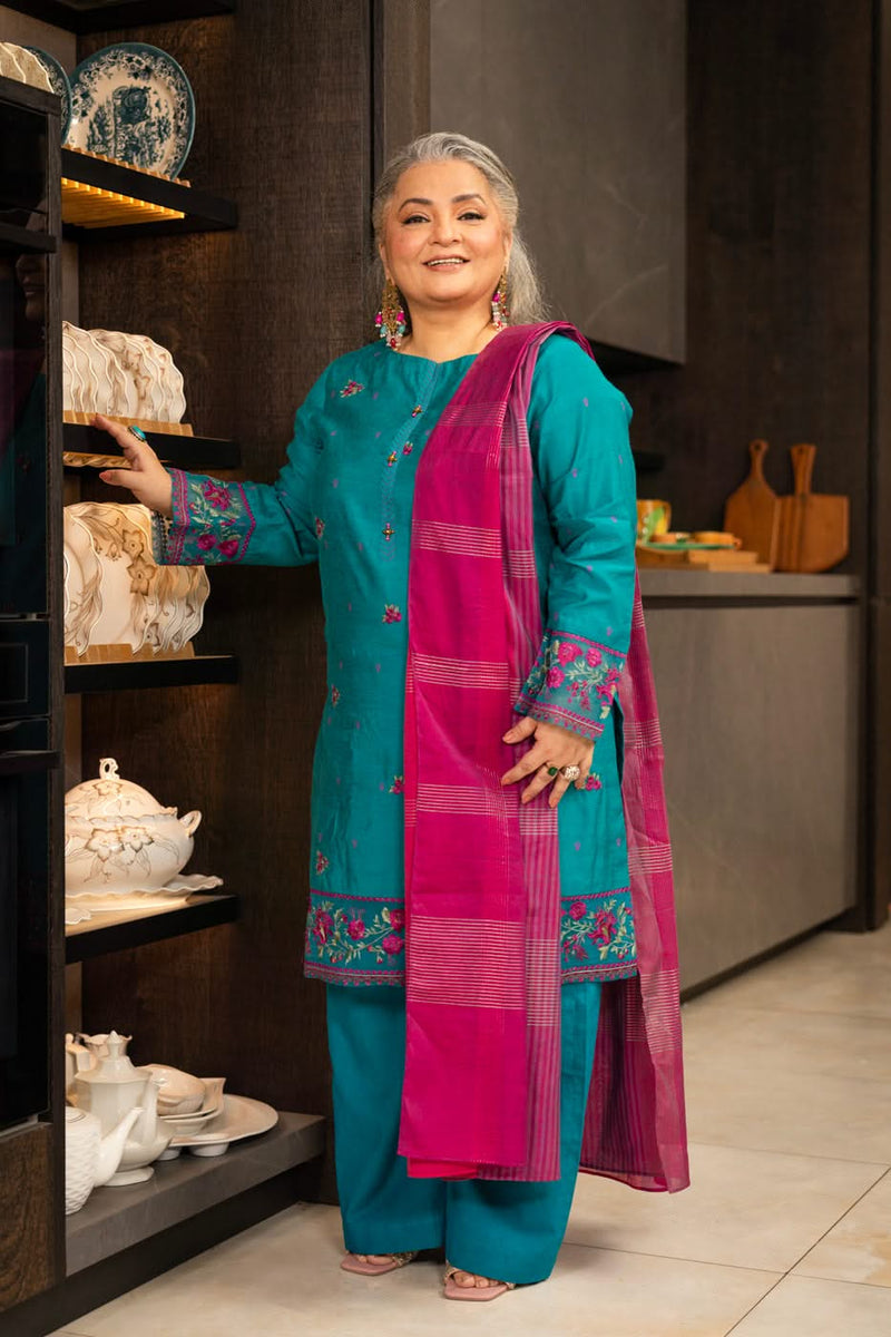 RTW | SHIRT, TROUSER & DUPATTA