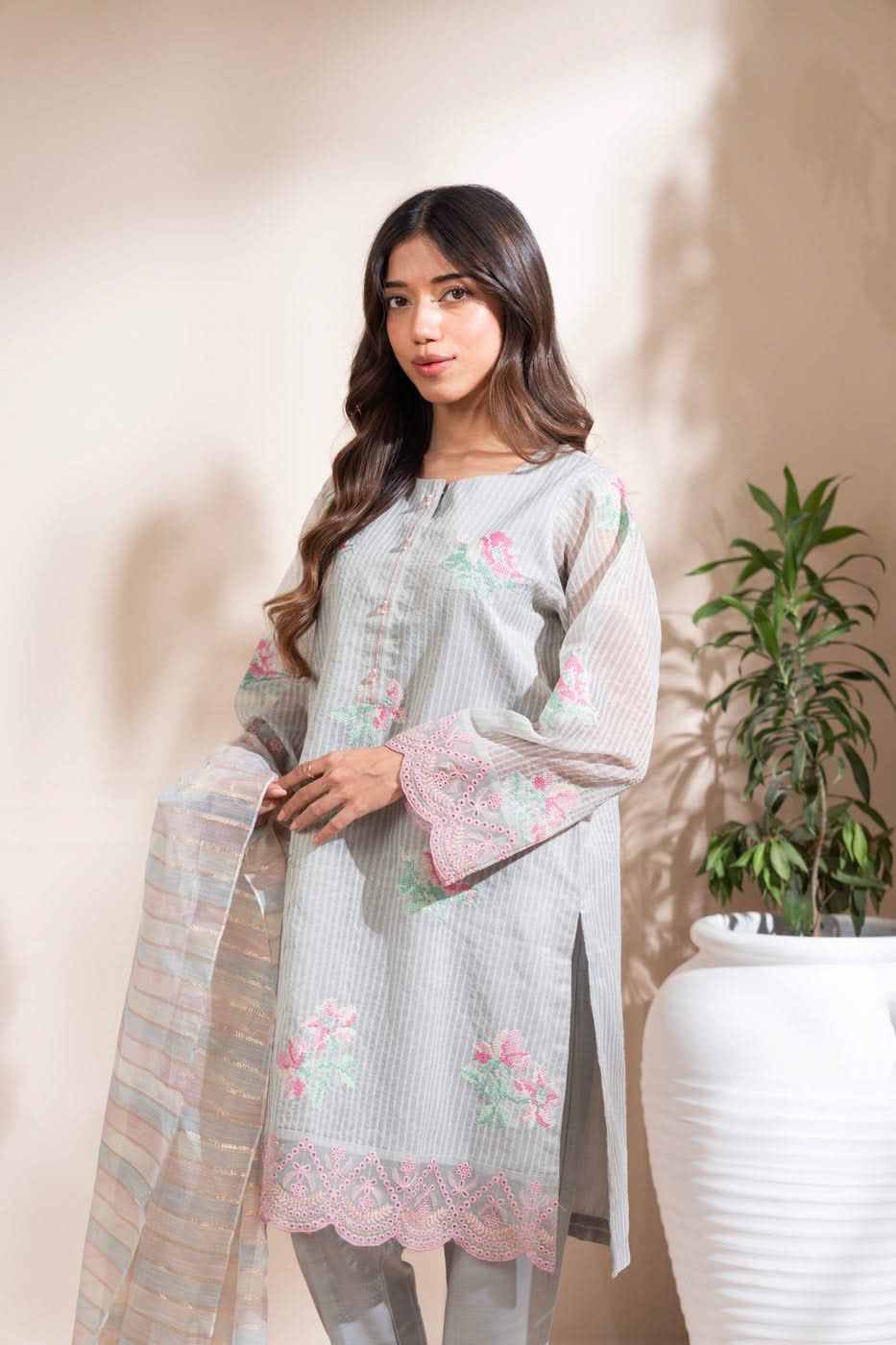 RTW | SHIRT, TROUSER & DUPATTA