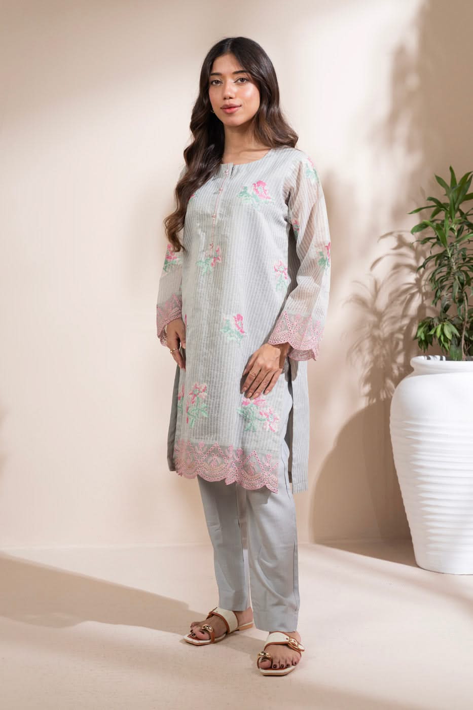 RTW | SHIRT, TROUSER & DUPATTA