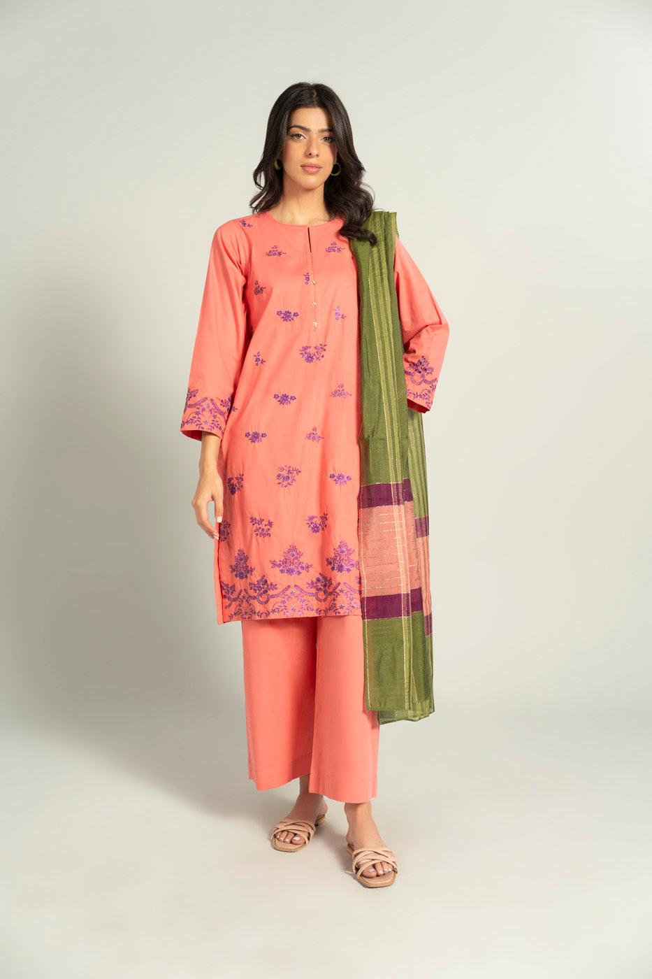 RTW | SHIRT, CULOTTE & DUPATTA