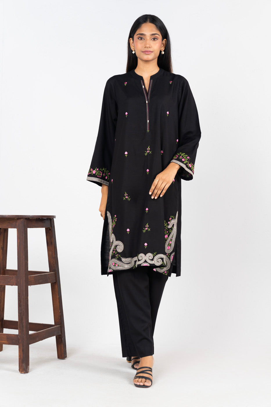 RTW | SHIRT, CULOTTE & DUPATTA