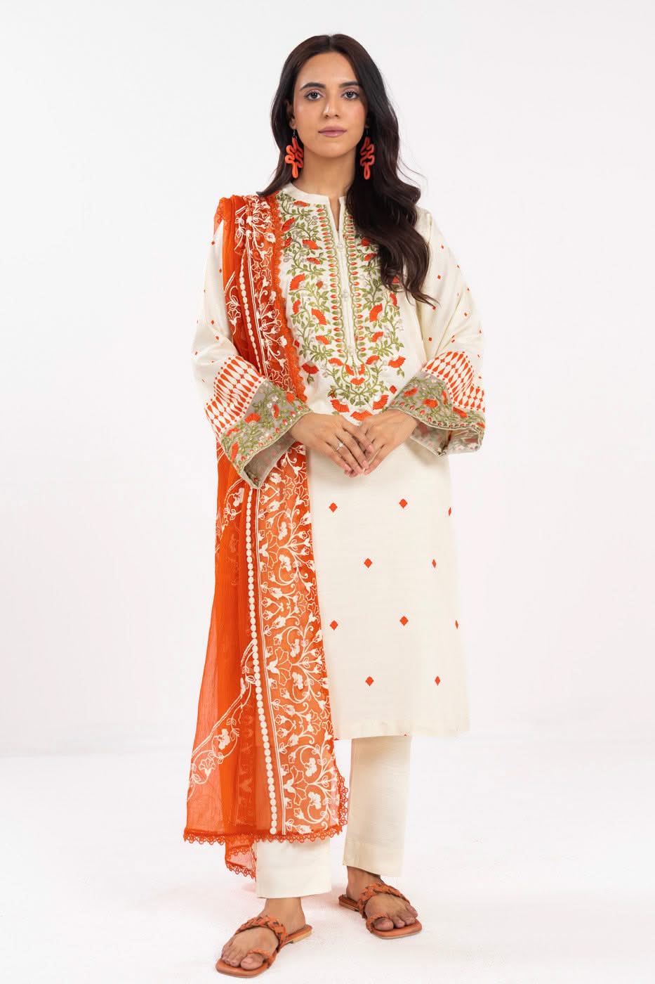 RTW | SHIRT, TROUSER & DUPATTA