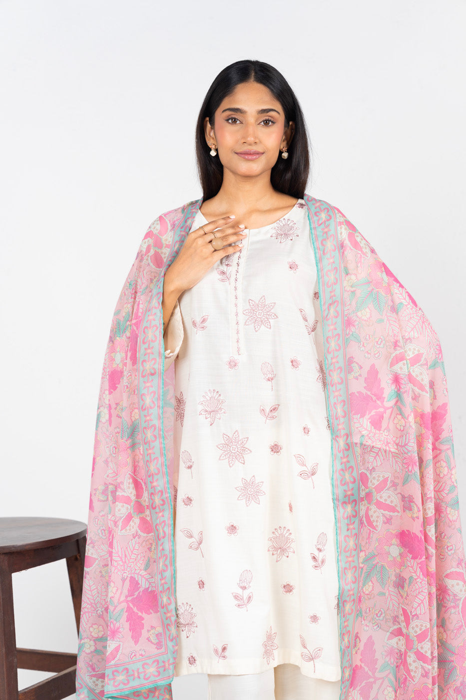 RTW | SHIRT, CULOTTE & DUPATTA