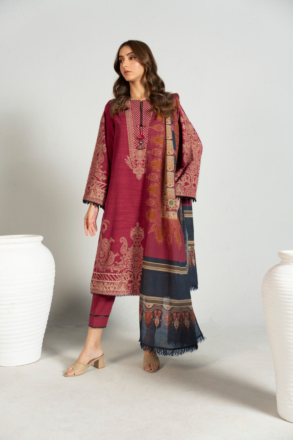 RTS | SHIRT, TROUSER & DUPATTA