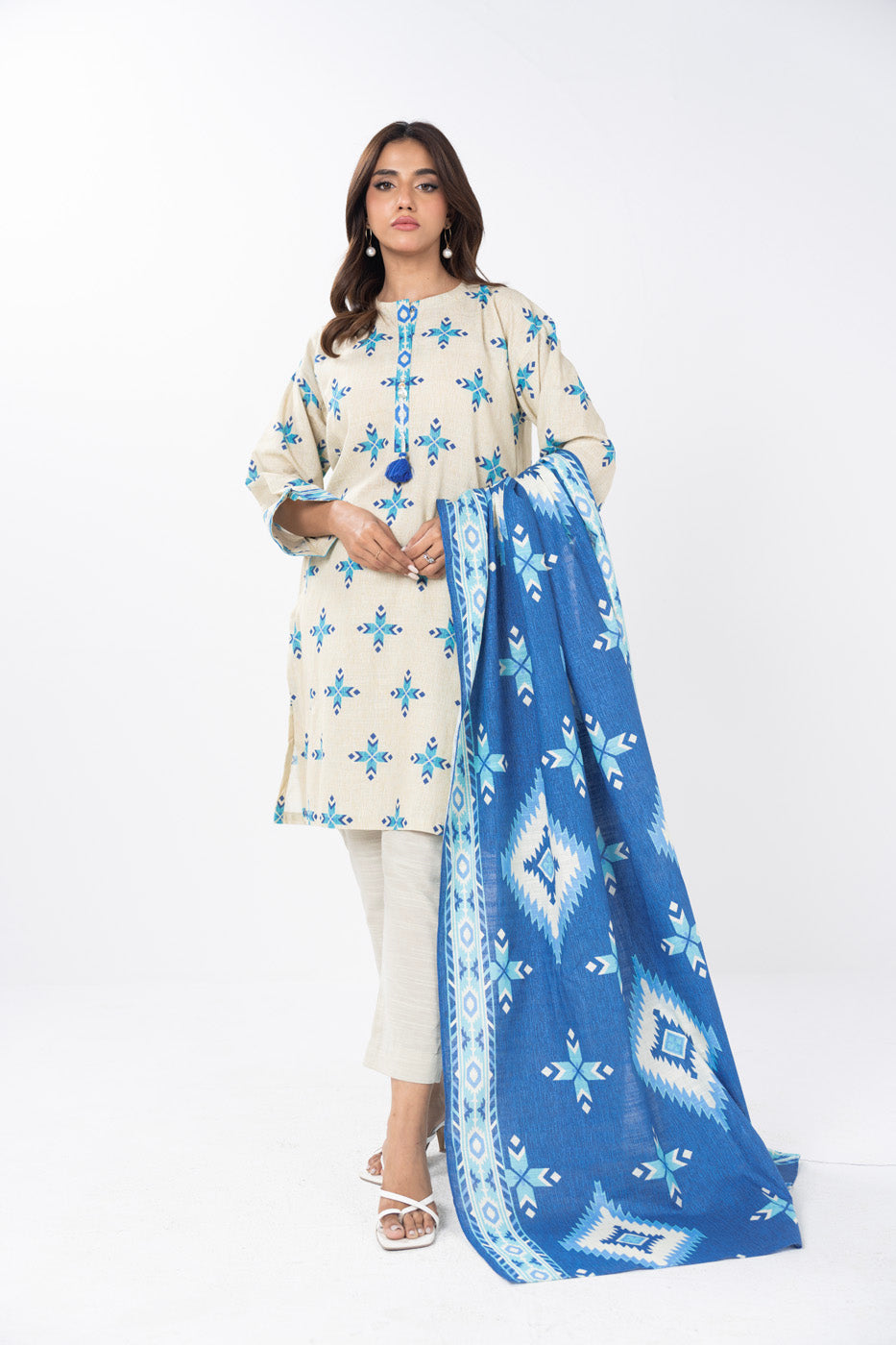 RTS | SHIRT, TROUSER & DUPATTA