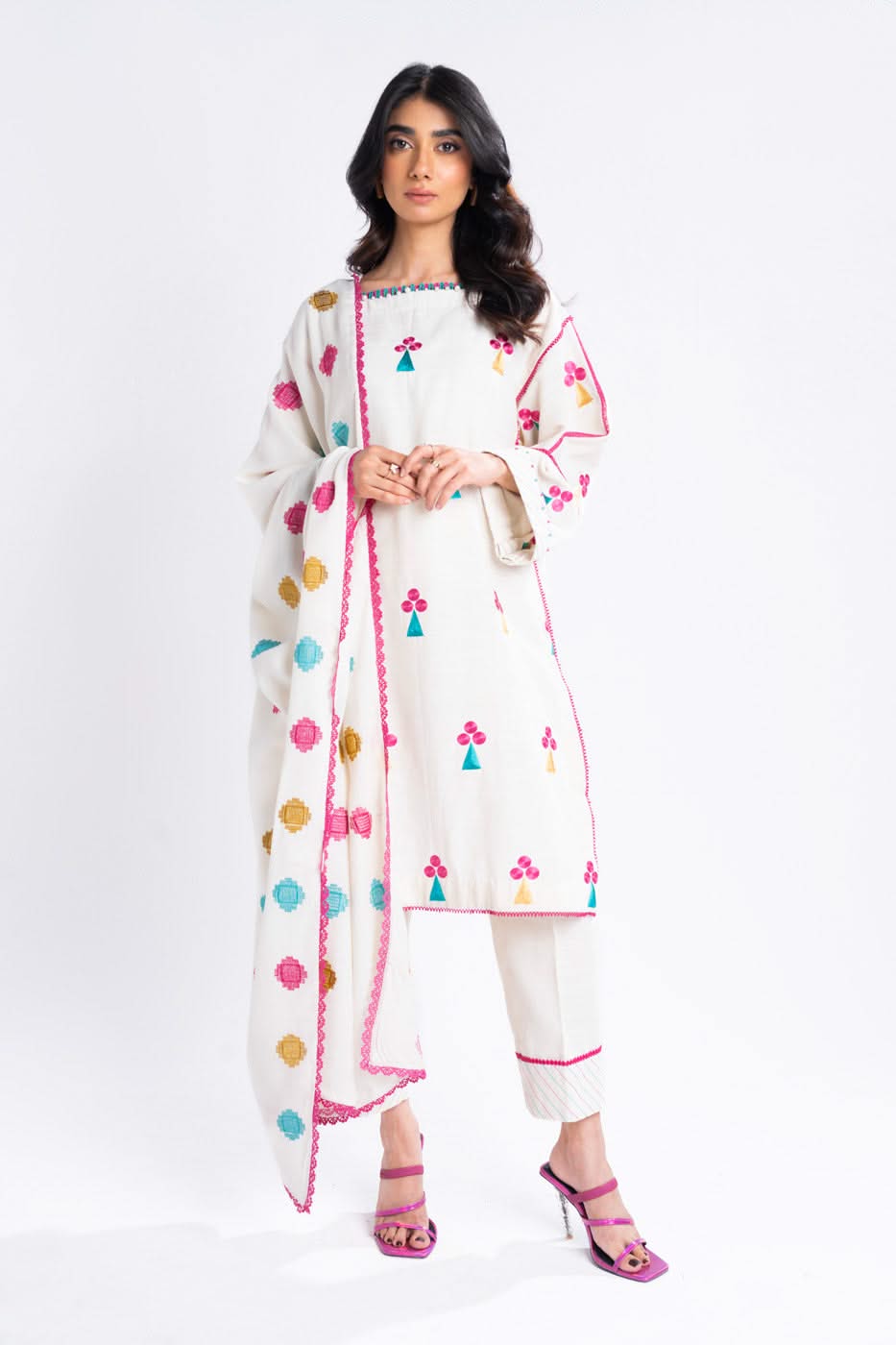 RTS | SHIRT, TROUSER & DUPATTA