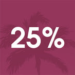 FLAT 25%