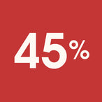 Flat 45%