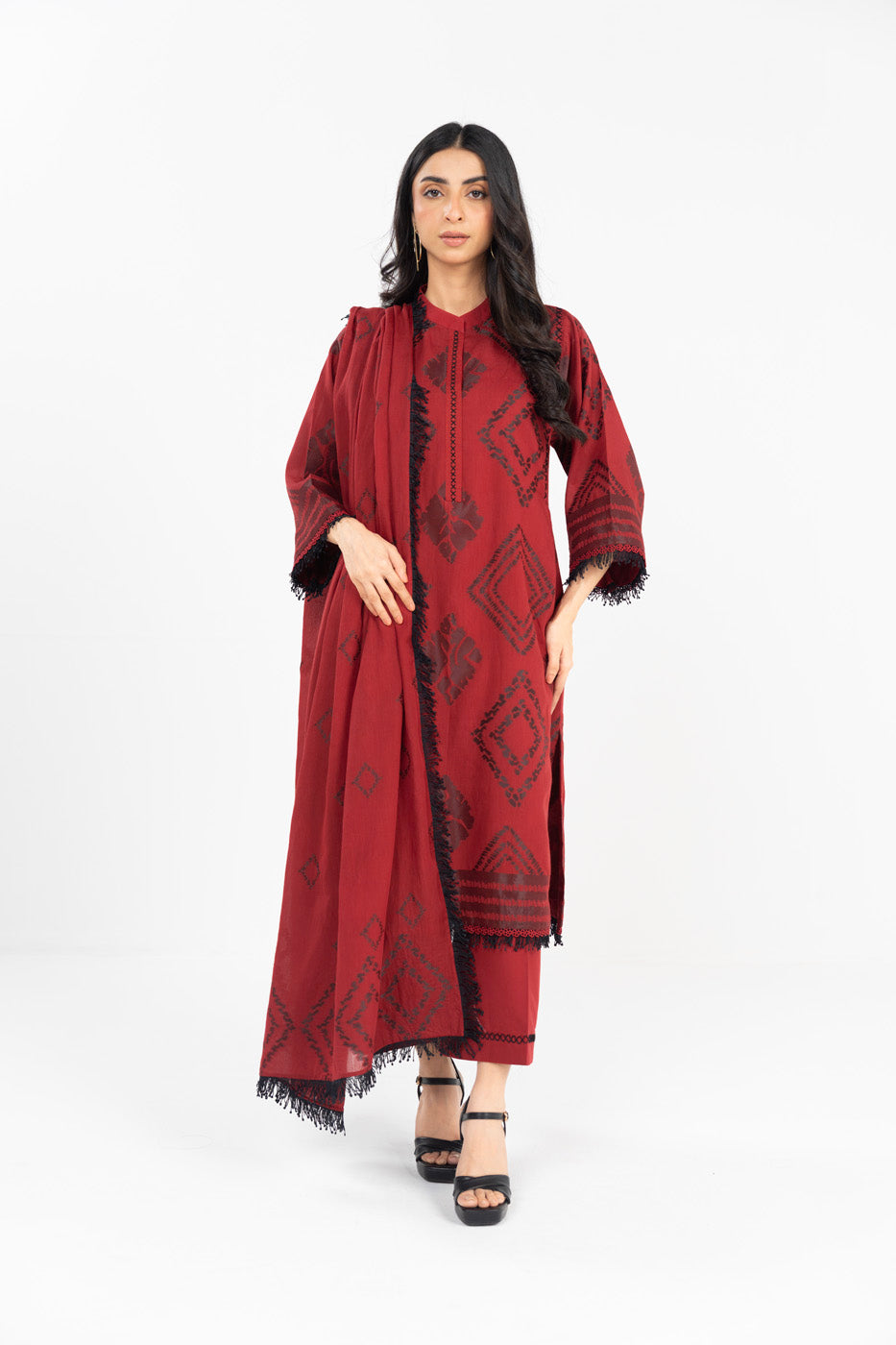 RTS | SHIRT, TROUSER & DUPATTA