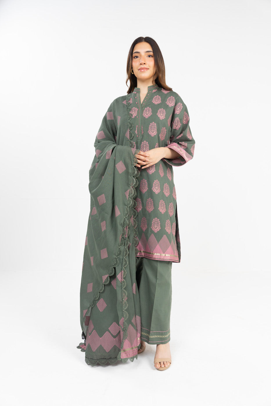 RTS | SHIRT, TROUSER & DUPATTA