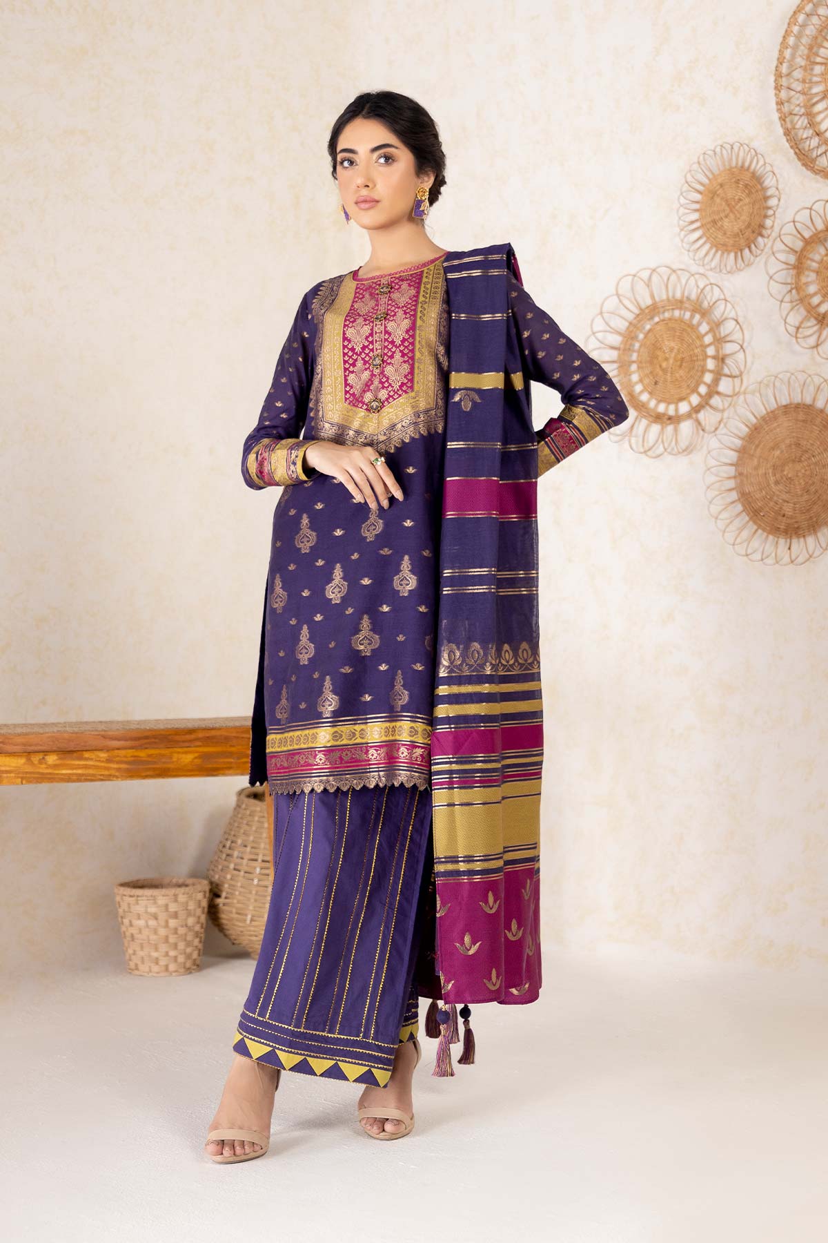 RTS | SHIRT, LINING, TROUSER & DUPATTA