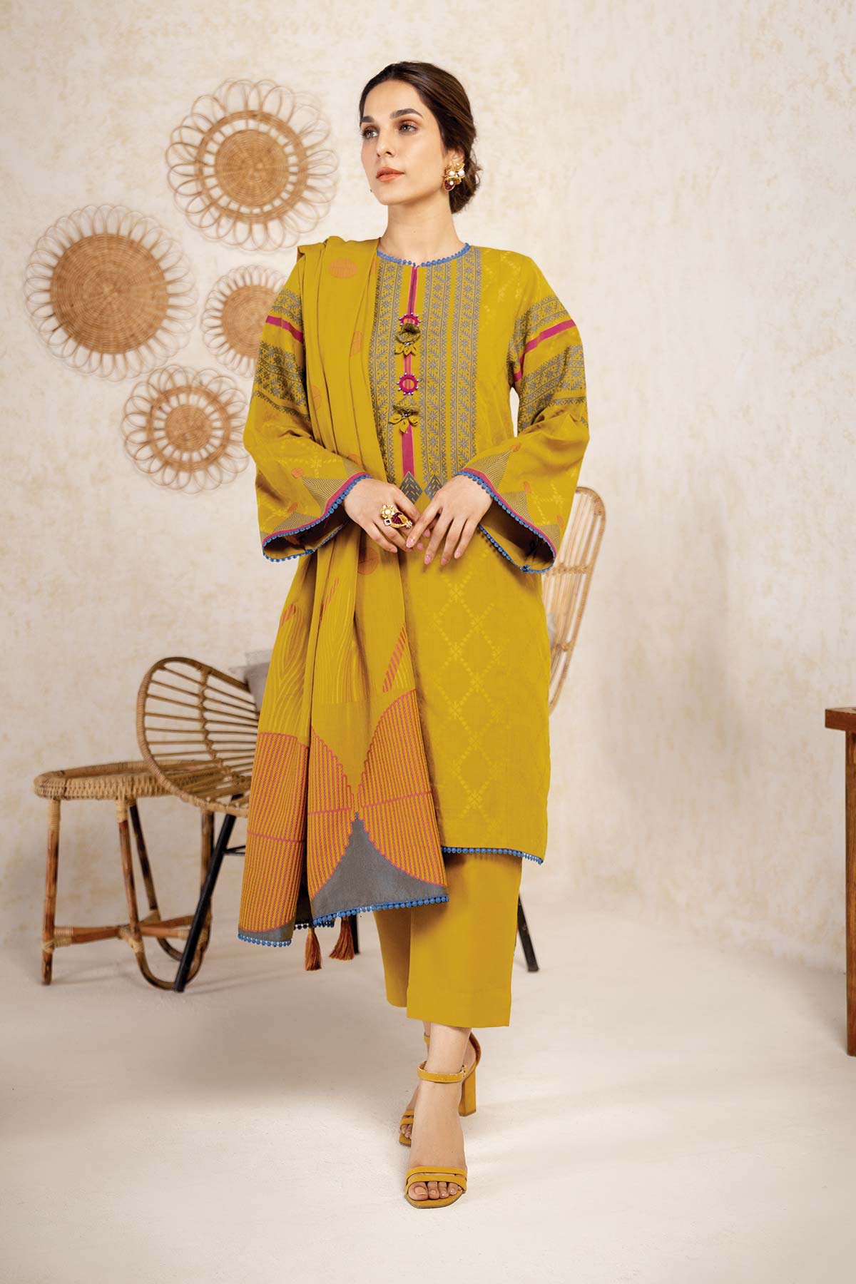 RTS | SHIRT, TROUSER & DUPATTA