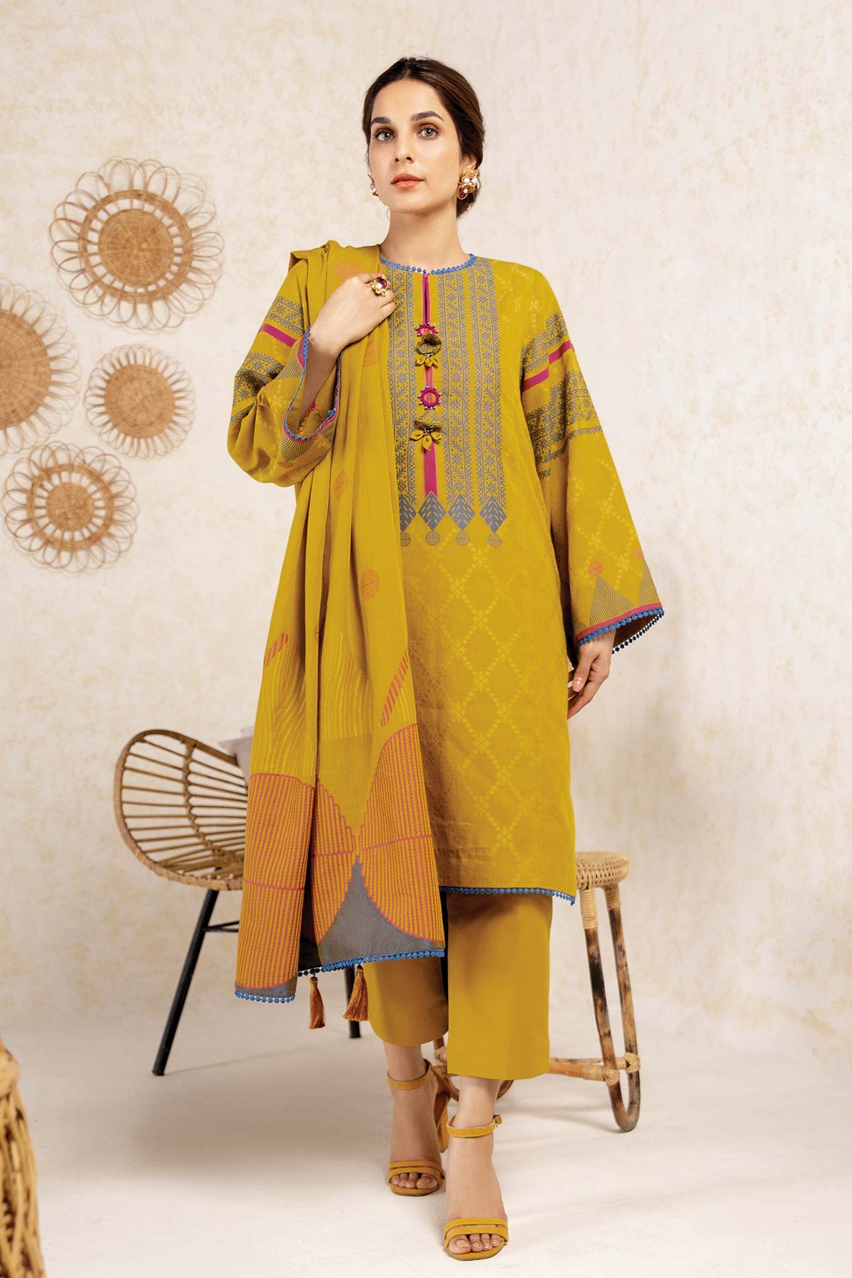 RTS | SHIRT, TROUSER & DUPATTA