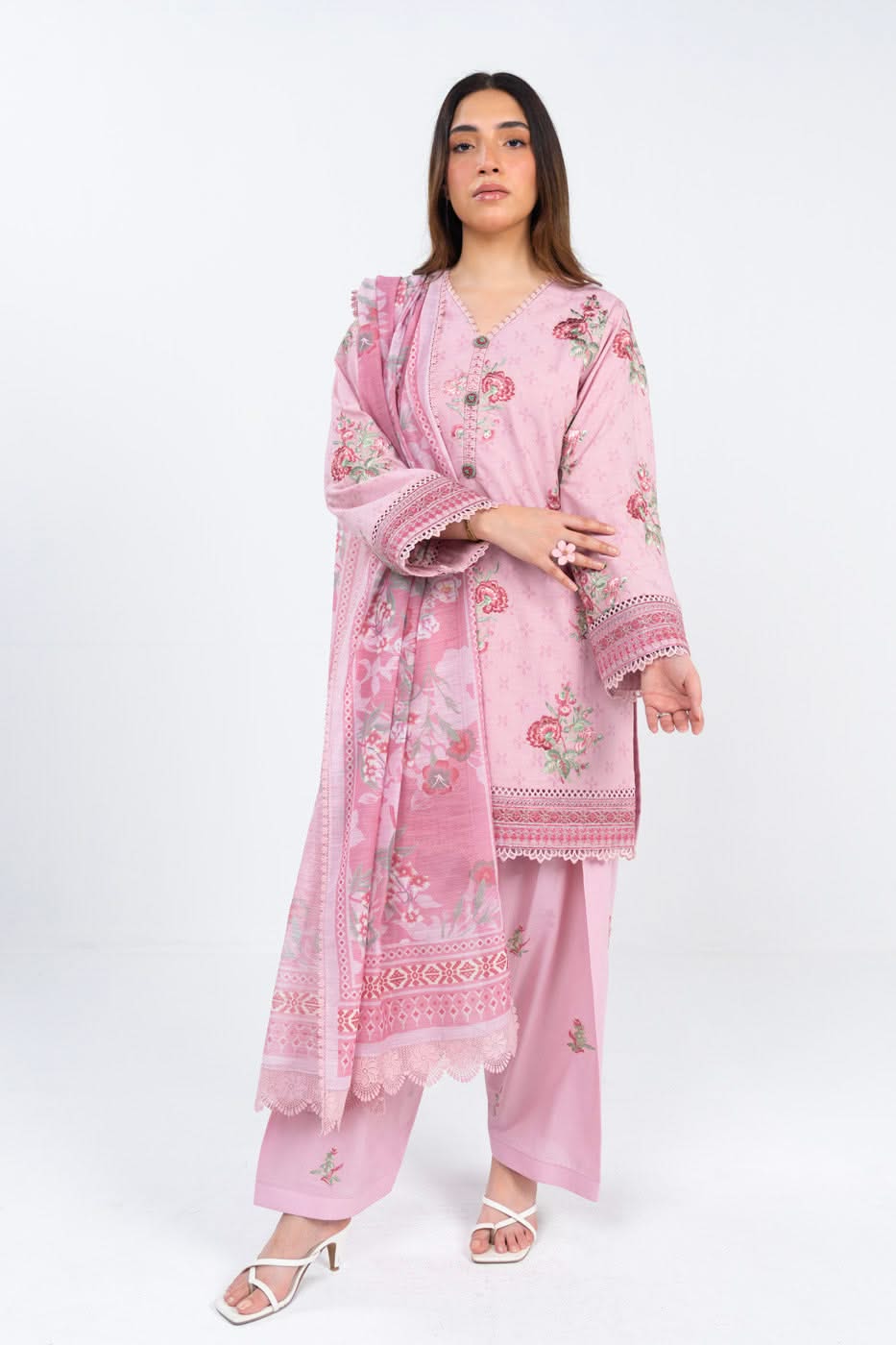 RTS | SHIRT, TROUSER & DUPATTA