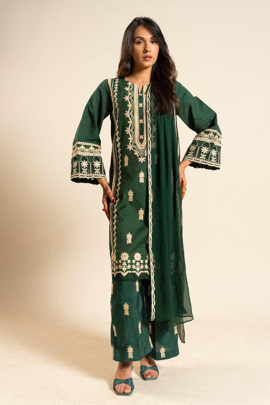 RTW | SHIRT, TROUSER & DUPATTA