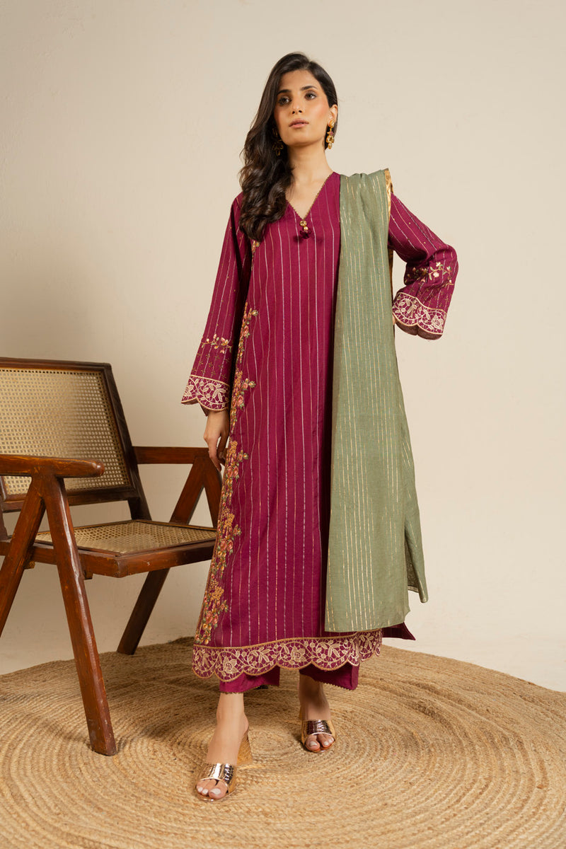 RTW | SHIRT, TROUSER & DUPATTA