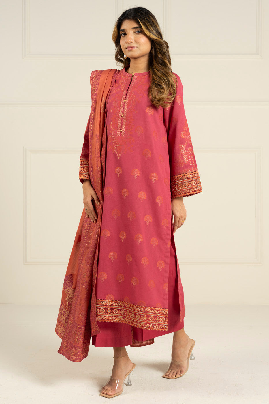 RTW | SHIRT, TROUSER & DUPATTA