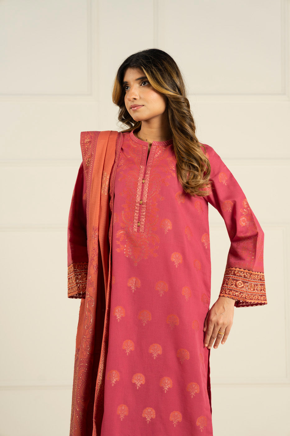 RTW | SHIRT, TROUSER & DUPATTA