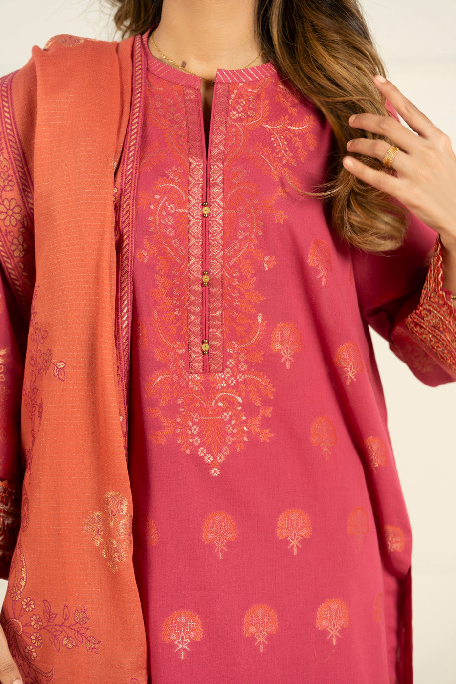 RTW | SHIRT, TROUSER & DUPATTA