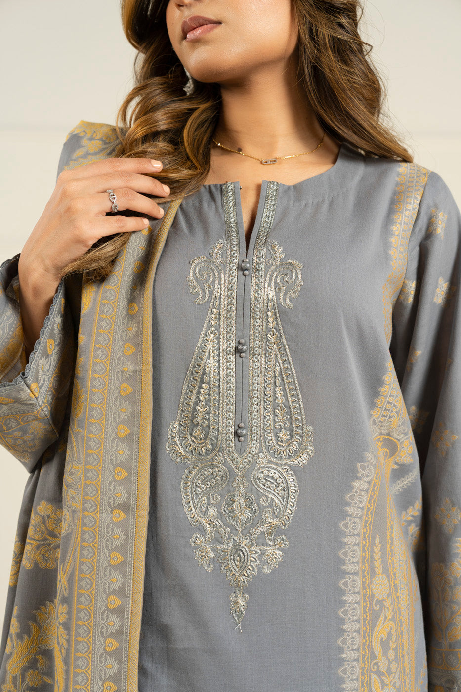 RTW | SHIRT, TROUSER & DUPATTA