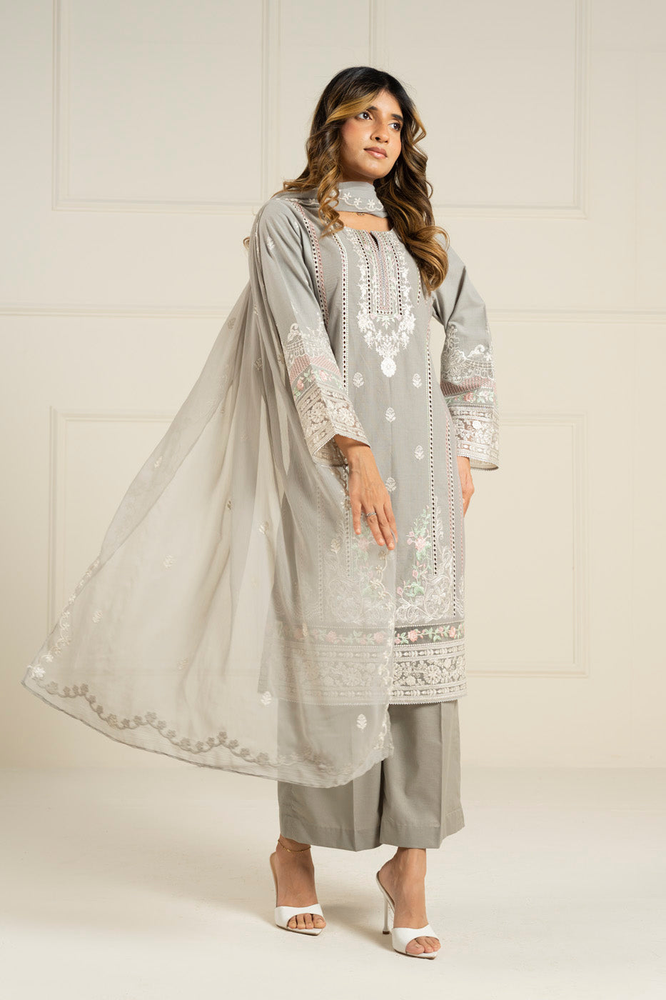 RTW | SHIRT, TROUSER & DUPATTA