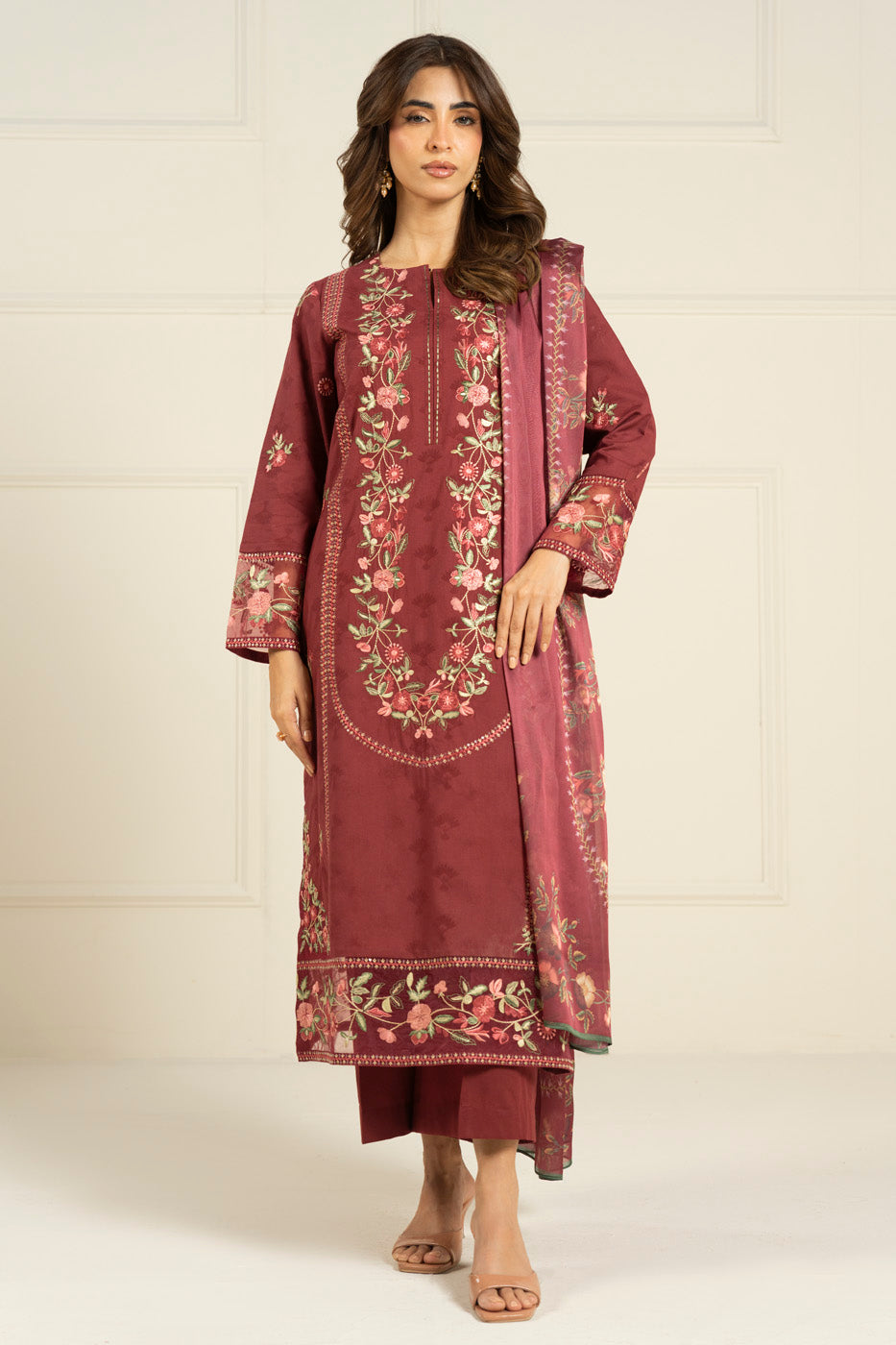 RTW | SHIRT, TROUSER & DUPATTA