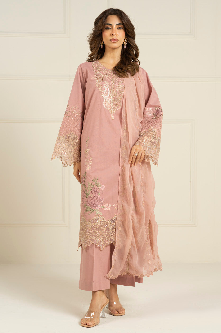 RTW | SHIRT, TROUSER & DUPATTA