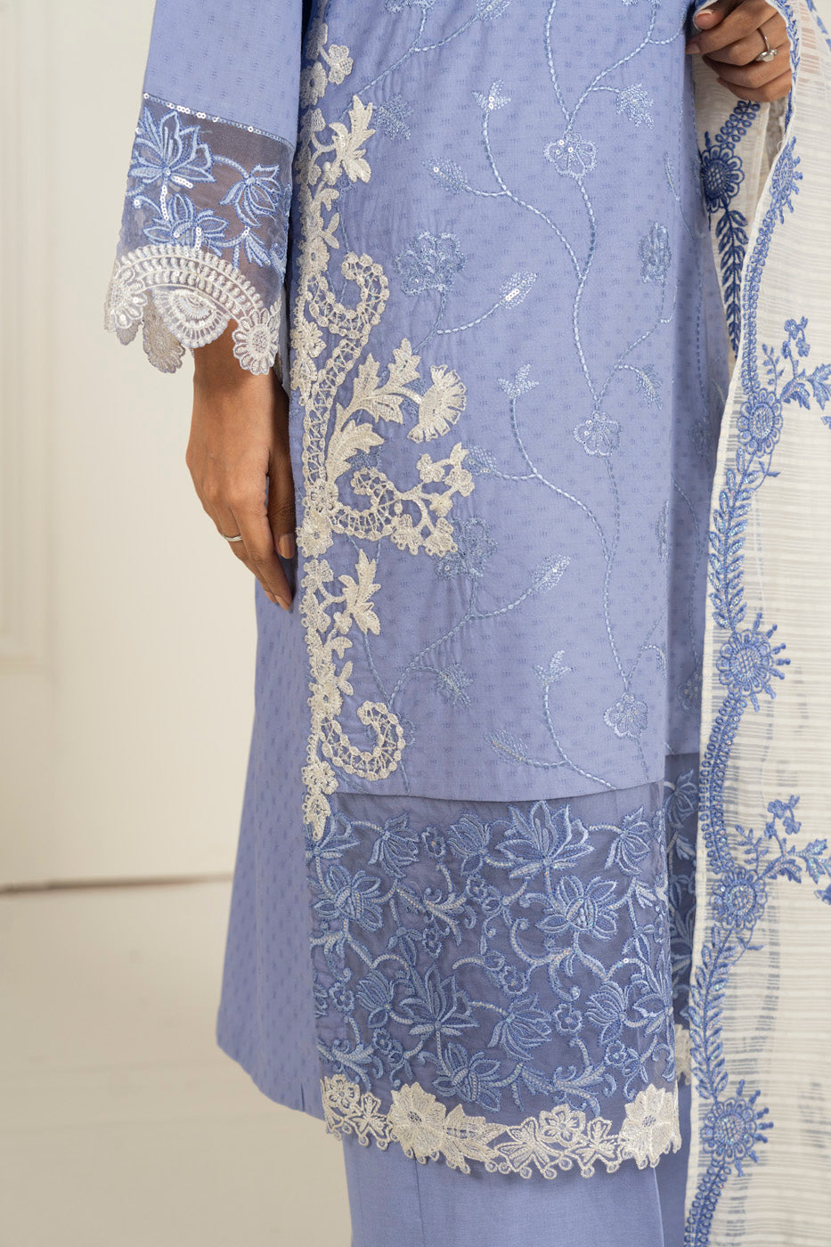 RTW | SHIRT, TROUSER & DUPATTA