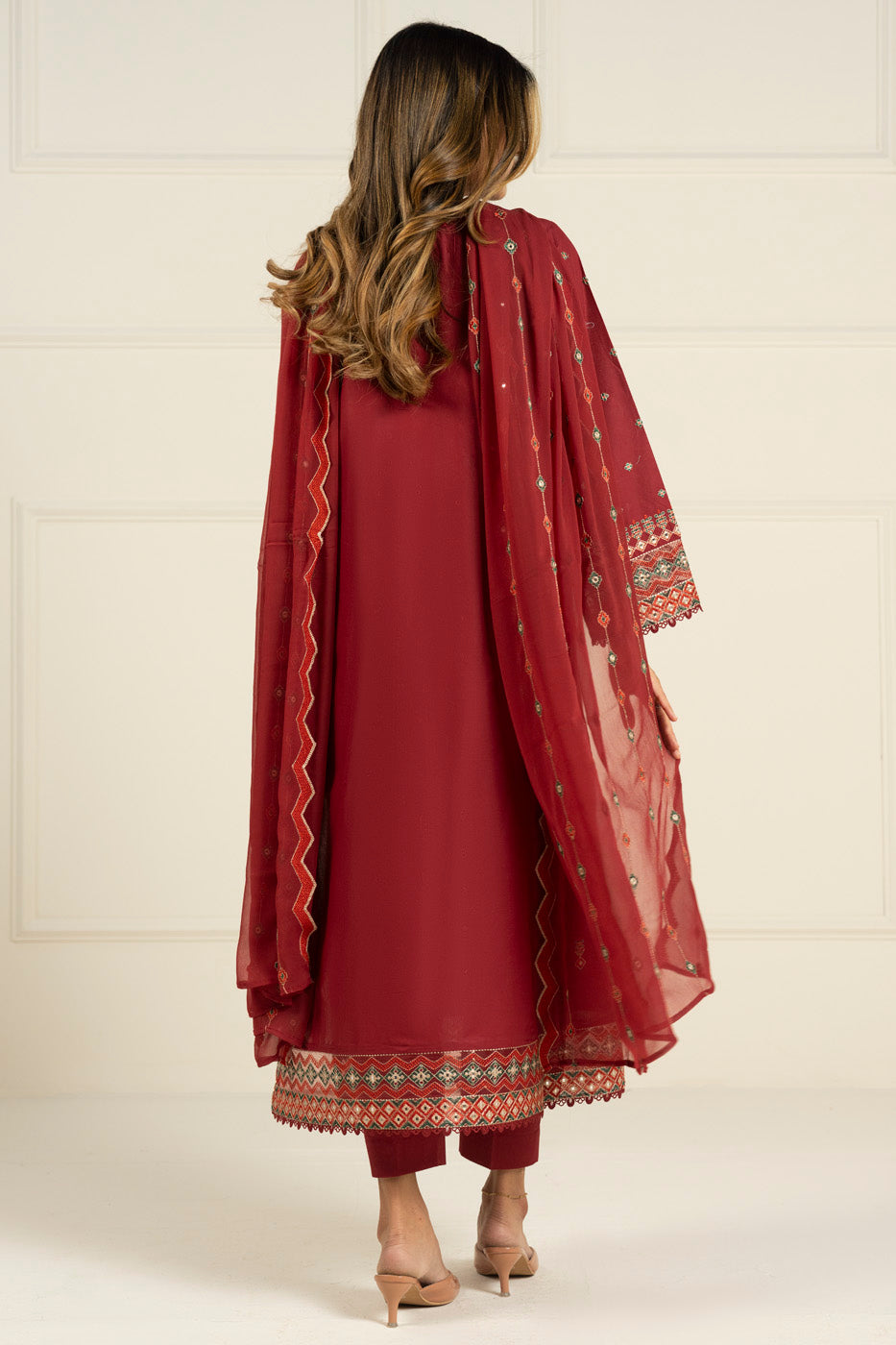 RTW | SHIRT, TROUSER & DUPATTA