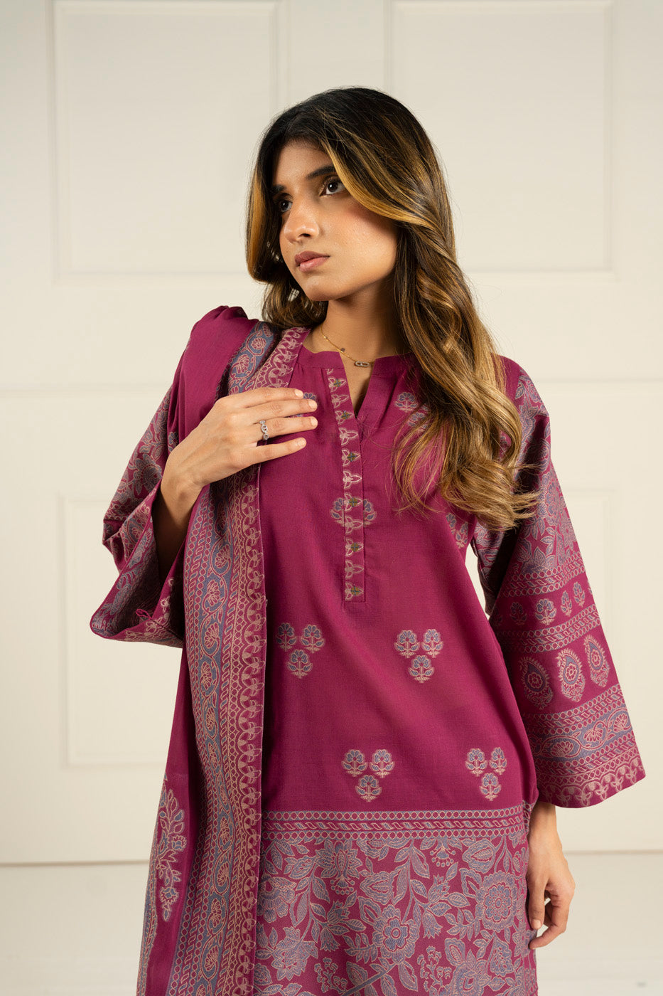 RTW | SHIRT, TROUSER & DUPATTA