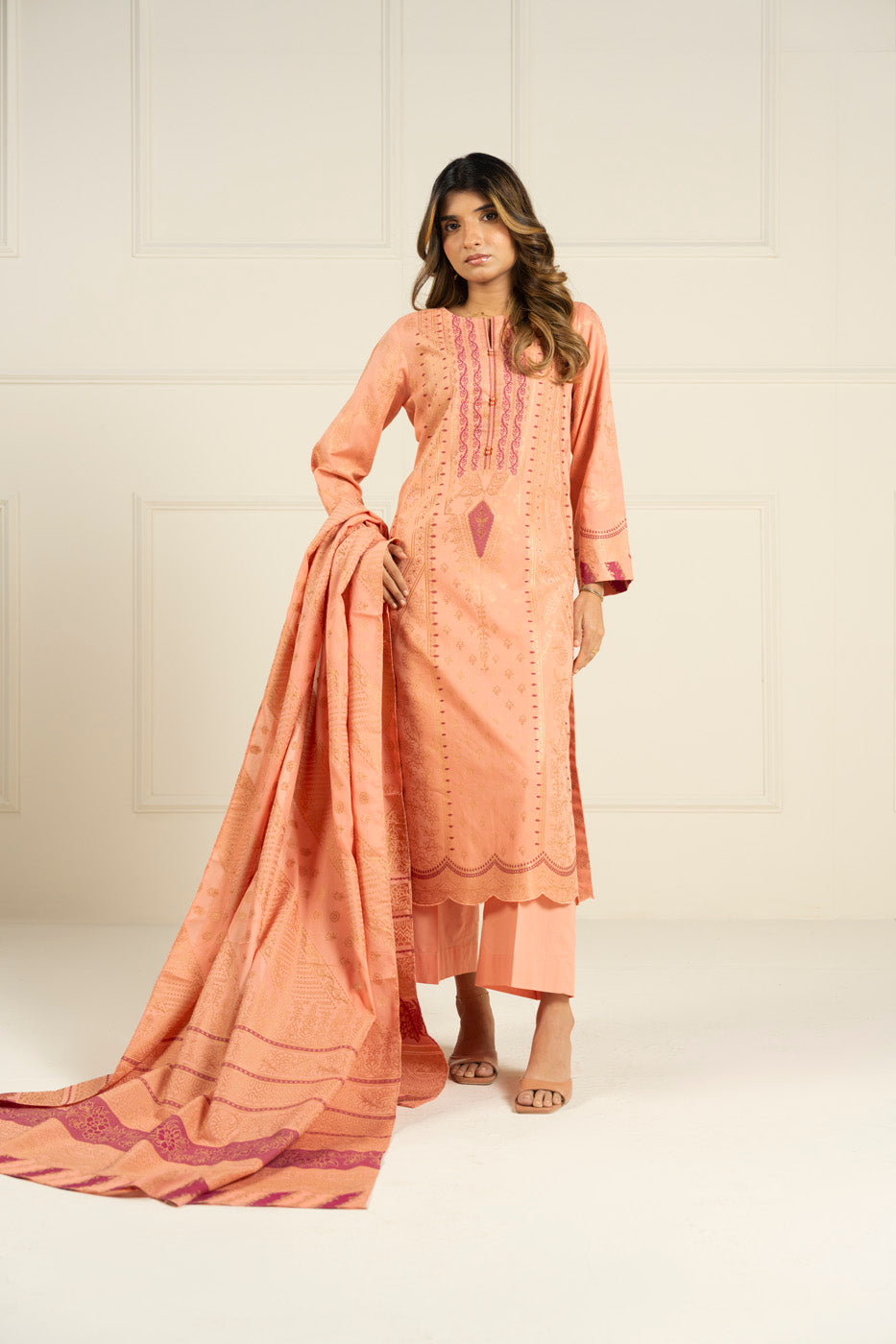 RTW | SHIRT, TROUSER & DUPATTA