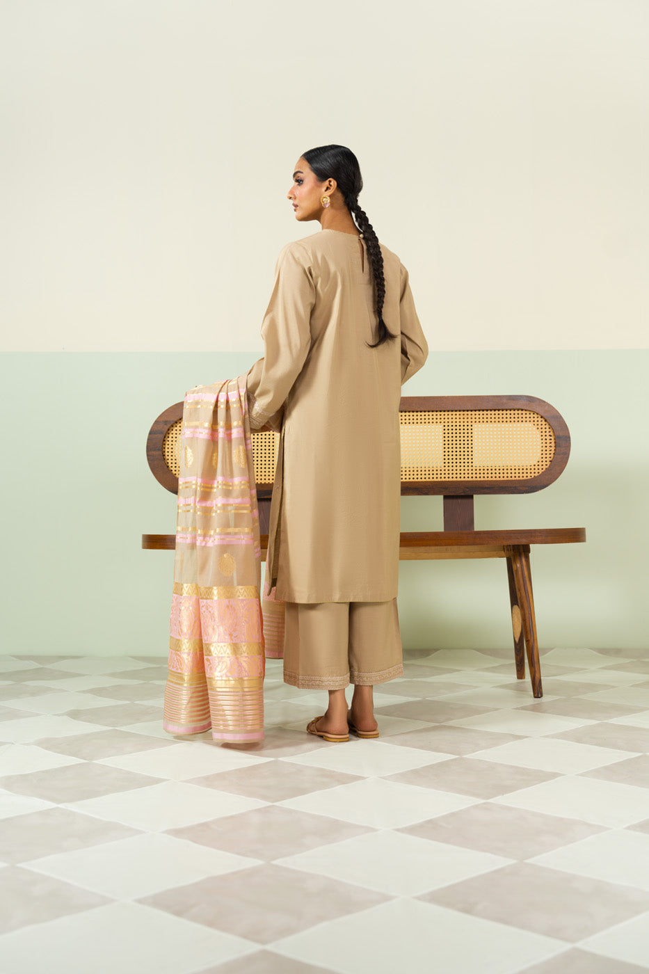 RTW | SHIRT, TROUSER & DUPATTA