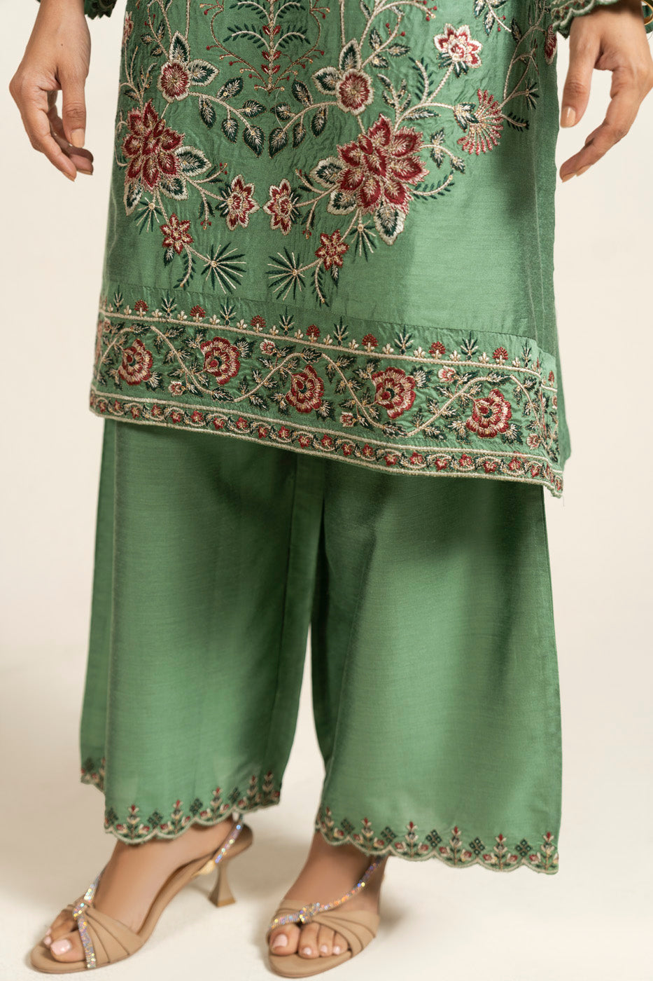 RTW | SHIRT, CULOTTE & DUPATTA