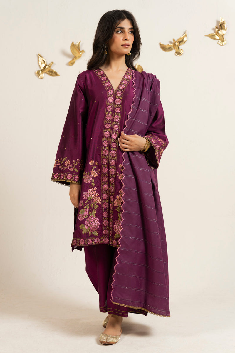 RTW | SHIRT, CULOTTE & DUPATTA