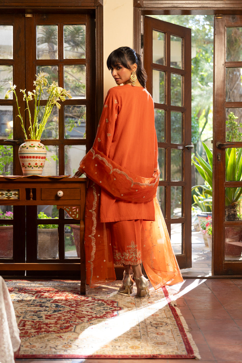 RTW | SHIRT, CULOTTES & DUPATTA