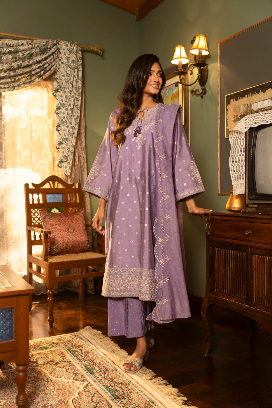 RTW | SHIRT, TROUSER & DUPATTA