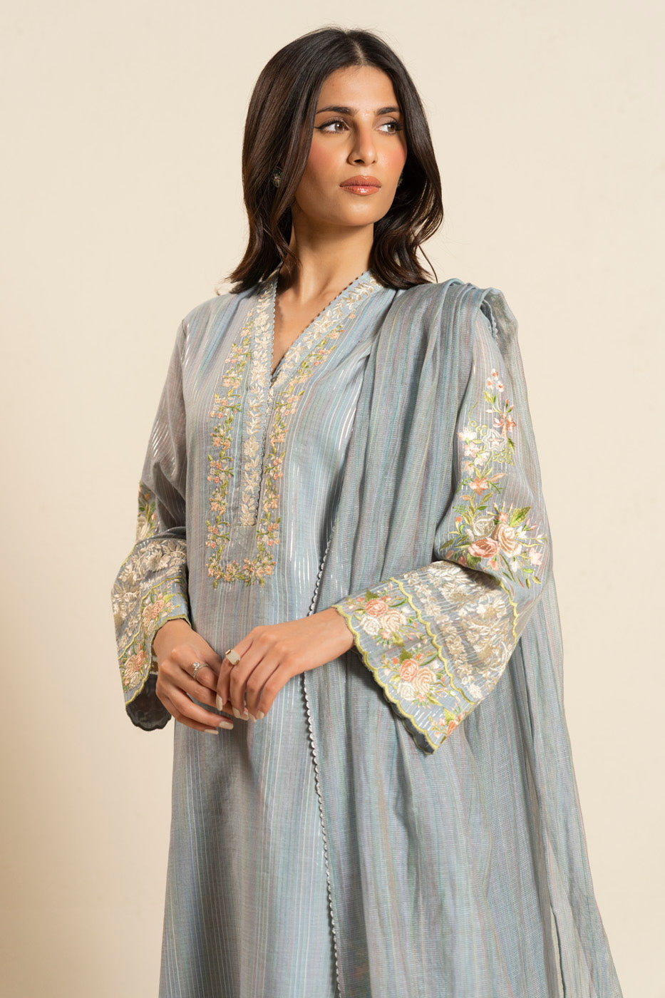 RTW | SHIRT, TROUSER & DUPATTA