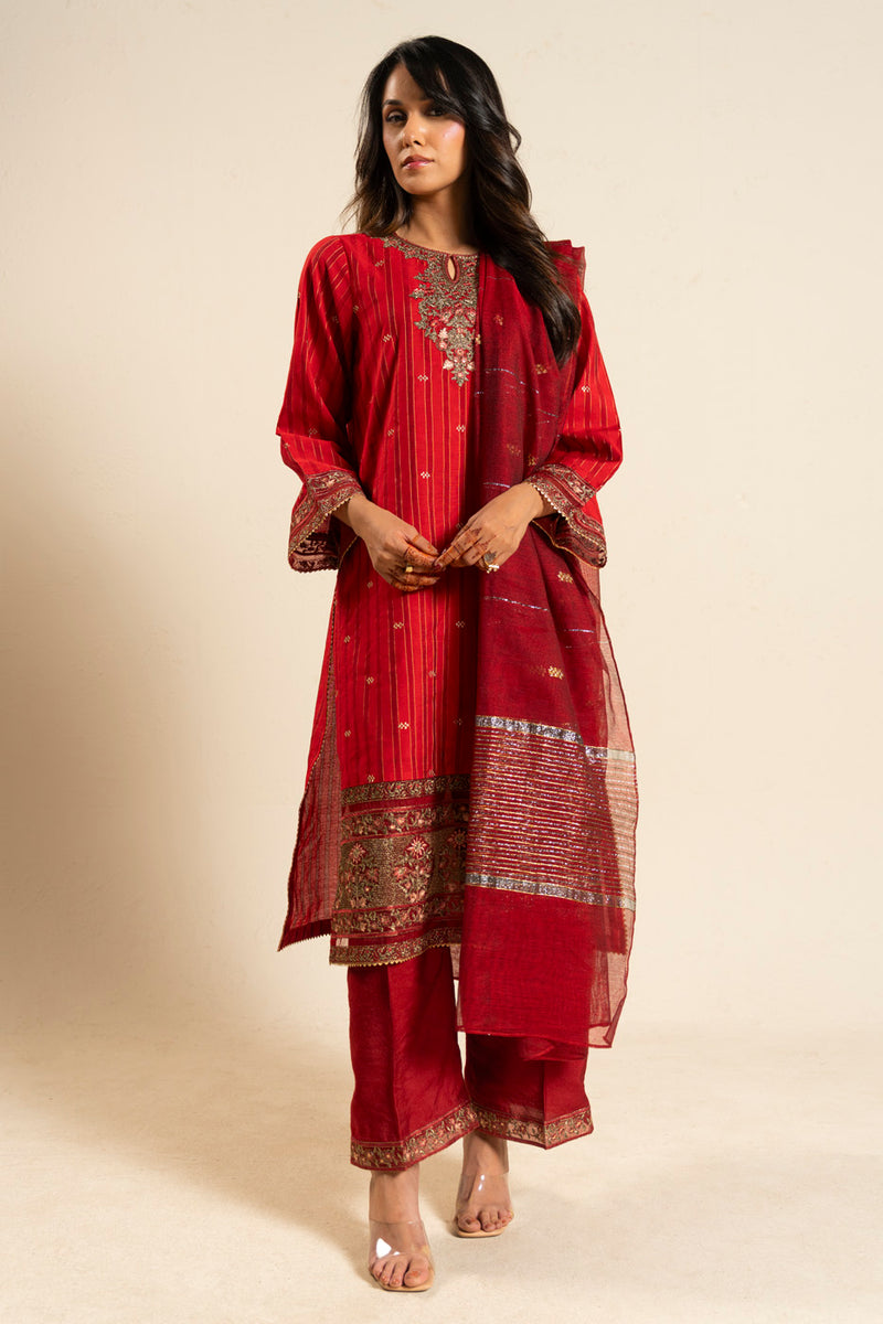 RTW | SHIRT, TROUSER & DUPATTA