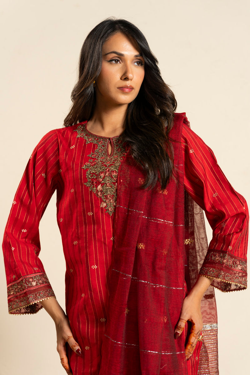 RTW | SHIRT, TROUSER & DUPATTA