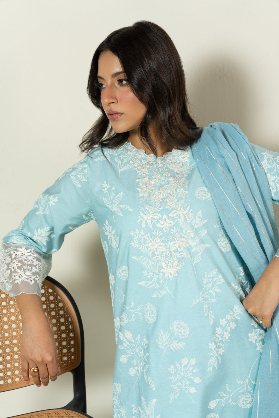 RTW | SHIRT, TROUSER & DUPATTA