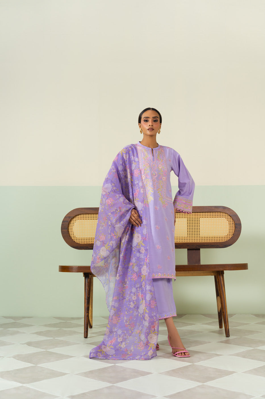 RTW | SHIRT, TROUSER & DUPATTA