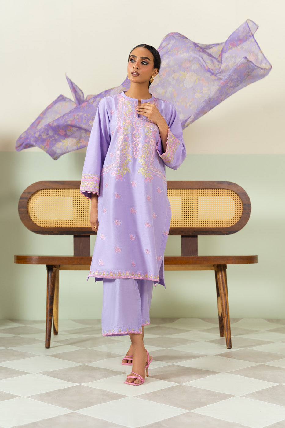 RTW | SHIRT, TROUSER & DUPATTA