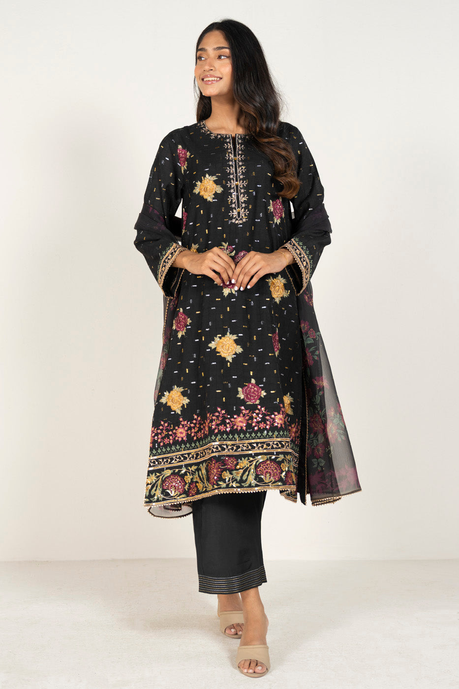 RTW | SHIRT, TROUSER & DUPATTA