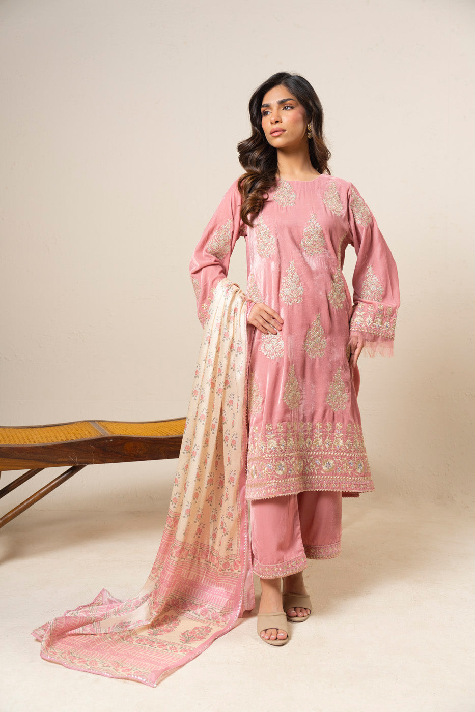 RTW | SHIRT, CULOTTE & DUPATTA